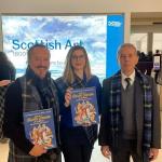 Michael Lemetti founder Clan Italia; Carolina Ghittina Legata Edimburgo, Maurizio Fazzari VP Accademia e Delegato Londra