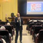 Massimo Acciarini durante il suo intervento