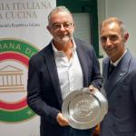 Da sinistra: il prof. Riccardo Negrini e il Delegato Matteo Pastorino