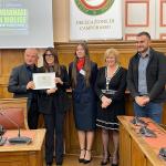 Consegna del Diploma di Buona Cucina