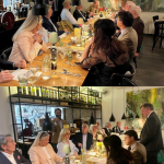 Discorso del Simposiarca Di Rubbo e presentazione del menu da parte proprietario Lauricella