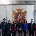 Il Comitato di Studio con il Sindaco - sottoscrizione atto 11 marzo 2024