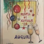 Il pittore sulmonese Umberto Malvestuto orna il libro firme della Delegazione