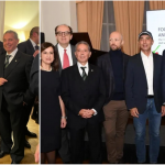 DELEGATO E ALCUNI PRESENTI CON LO CHEF GIORGIO LOCATELLI