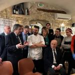 Il Delegato, gli Accademici e la Brigata di Cucina