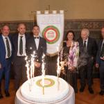 La Consulta (da sx): Vice Delegato G. Camera, Consultore S. Cazzulo, Delegato M. Macrì, Segretario L. Gambardella, Consultori M. Lombardi e A. Guido